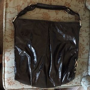 Black Leather Tano shoulder bag
